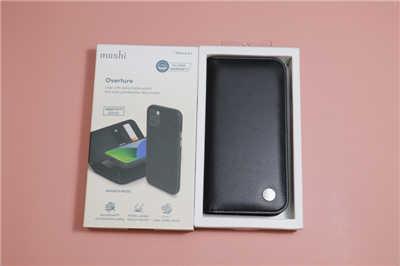 Moshi Overture iPhone 12 磁吸可拆式卡夹型皮套开箱(1)