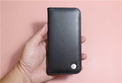 Moshi Overture iPhone 12 磁吸可拆式卡夹型皮套开箱(13)