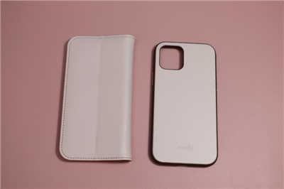 Moshi Overture iPhone 12 磁吸可拆式卡夹型皮套开箱(16)