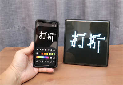 大玩创意无极限 DIVOOM PIXOO-MAX 发光小板动手玩(30)