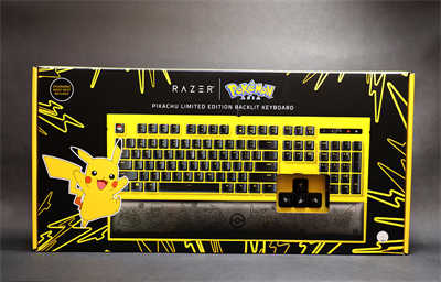 Razer宝可梦 Ornata 皮卡丘联名限定款键盘(1)