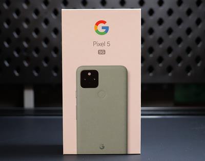 时尚耀眼的 Google Pixel 5 灰绿色版开箱与功能分享(1)