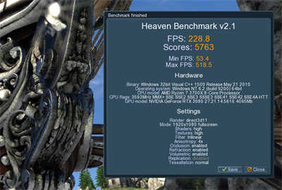 技嘉 GeForce RTX 3080 EAGLE OC 10G 超频版显示卡开箱+效能评测(23)