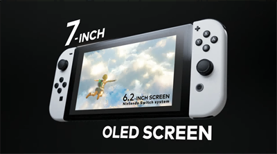 任天堂发表新款 Switch OLED 游戏主机将贩售(1)