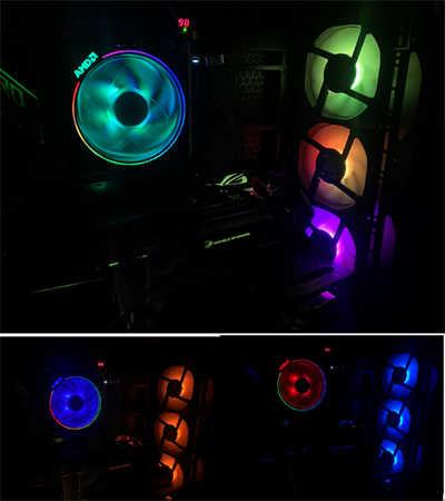 打造最炫RGB灯效电脑就靠它！曜越 S300 TG 机壳开箱+电脑安装分享(50)