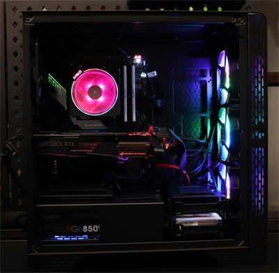 打造最炫RGB灯效电脑就靠它！曜越 S300 TG 机壳开箱+电脑安装分享(42)