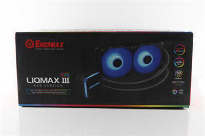 安耐美ENERMAX LIQMAX III RGB 240虹彩晶凌一体式水冷散热器-夏日升级CP首选-ENERMAX,L(4)