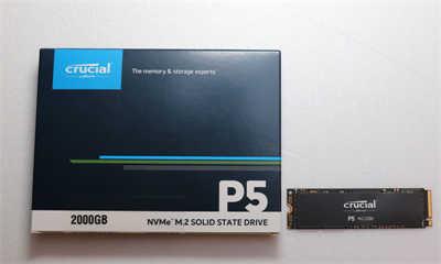 2TB大容量＋超快的资料存取速度！美光 Crucial P5 M.2 NVMe SSD 开箱评测