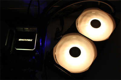 安耐美ENERMAX LIQMAX III RGB 240虹彩晶凌一体式水冷散热器-夏日升级CP首选-ENERMAX,L(25)