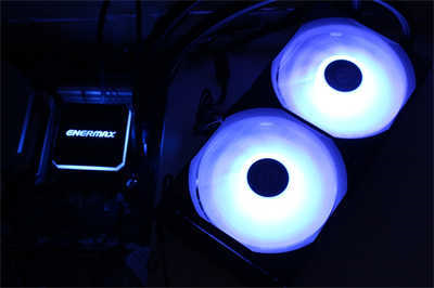 安耐美ENERMAX LIQMAX III RGB 240虹彩晶凌一体式水冷散热器-夏日升级CP首选-ENERMAX,L(28)