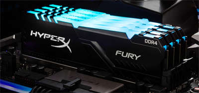 快来玩RGB灯效与超频吧！HxperX FURY DDR4 RGB 超频记忆体开箱评测
