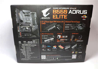 发烧音质+丰富的PCIe 4.0 等扩充能力！技嘉B550 AORUS ELITE主机板开箱(2)