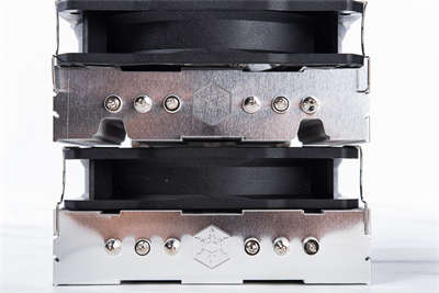 SilverStone Hydrogon D120 ARGB 塔扇开箱测试 / 双塔 6 热管 双 120mm 风扇-S(6)