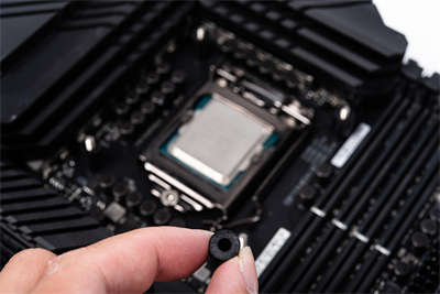 SilverStone Hydrogon D120 ARGB 塔扇开箱测试 / 双塔 6 热管 双 120mm 风扇-S(23)