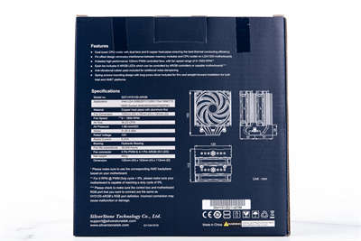 SilverStone Hydrogon D120 ARGB 塔扇开箱测试 / 双塔 6 热管 双 120mm 风扇-S(2)