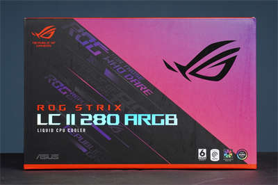 ASUS ROG STRIX LC II 280 ARGB水冷散热器/Asetek七代帮浦、ARGB轴向式风扇(1)