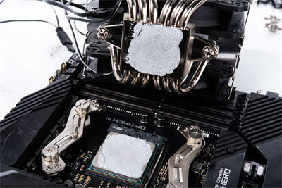 SilverStone Hydrogon D120 ARGB 塔扇开箱测试 / 双塔 6 热管 双 120mm 风扇-S(19)