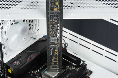 Sharkoon ELITE SHARK CA300H机箱/超宽敞内装，DIY水冷相容性高(19)