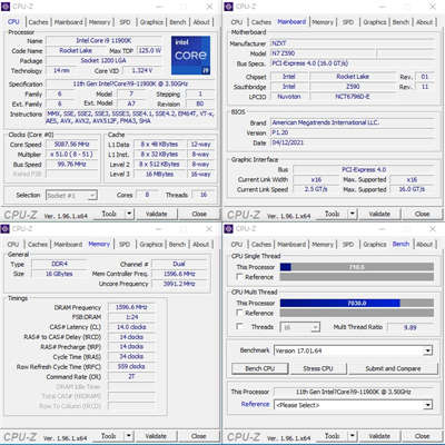 NZXT N7 Z590主机板开箱/金属装甲 一致风格(46)