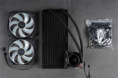 ASUS ROG STRIX LC II 280 ARGB水冷散热器/Asetek七代帮浦、ARGB轴向式风扇(3)