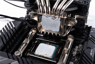 SilverStone Hydrogon D120 ARGB 塔扇开箱测试 / 双塔 6 热管 双 120mm 风扇-S(24)