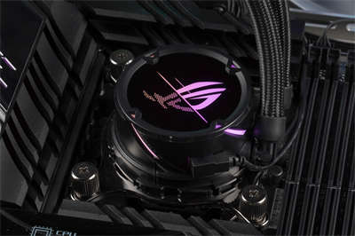ASUS ROG STRIX LC II 280 ARGB水冷散热器/Asetek七代帮浦、ARGB轴向式风扇(22)