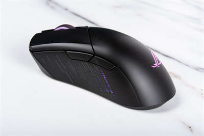 轻量化、新微动！ROG Gladius III Wireless 电竞滑鼠开箱/造型收敛