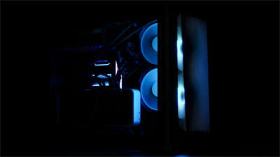 Phanteks Eclipse P200A D-RGB ITX机壳开箱/主分舱侧置水冷，支援D-RGB灯效(40)