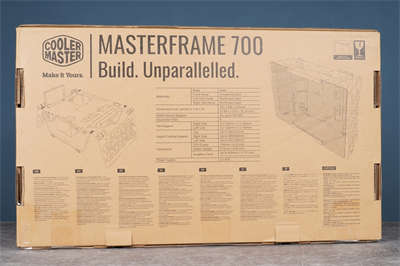 Cooler Master MASTERFRAME 700开放式机箱/3种模式、多变造型、高扩充(1)