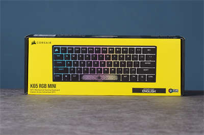 CORSAIR K65 RGB Mini 60% 机械式键盘开箱/小体积功能齐全(1)