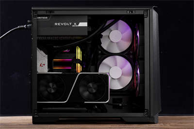 Phanteks Eclipse P200A D-RGB ITX机壳开箱/主分舱侧置水冷，支援D-RGB灯效(38)