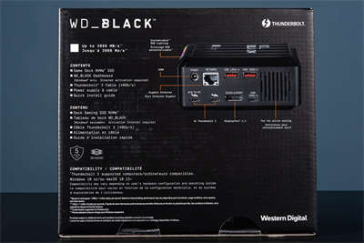 Western Digital WD_BLACK D50 Game Dock NVMe SSD开箱/一线扩充电竞所(2)