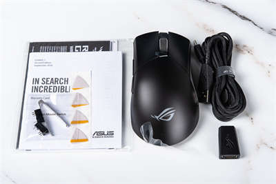 轻量化、新微动！ROG Gladius III Wireless 电竞滑鼠开箱/造型收敛(4)