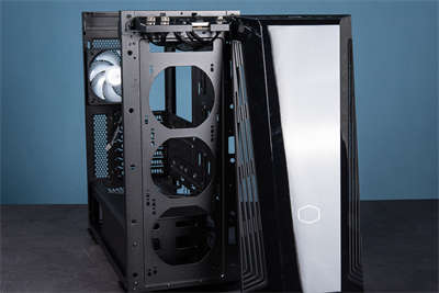 Cooler Master MasterBox 540开箱组装/魔幻 ARGB机顶拆装(14)