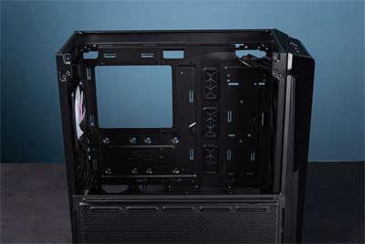 Cooler Master MasterBox 540开箱组装/魔幻 ARGB机顶拆装(13)