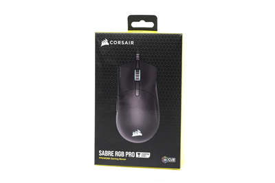 CORSAIR SABRE RGB PRO电竞滑鼠开箱/军刀精緻外型、8000Hz极速轮询技术(1)