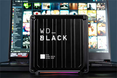 Western Digital WD_BLACK D50 Game Dock NVMe SSD开箱/一线扩充电竞所(11)
