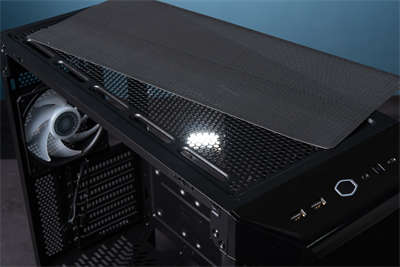 Cooler Master MasterBox 540开箱组装/魔幻 ARGB机顶拆装(10)