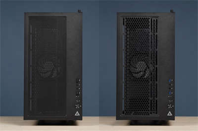 Antec DF700 FLUX机箱/视觉化风流造型前面板、F-LUX风流架构、预装5风扇(13)