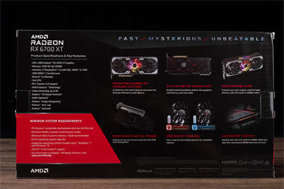 ASRock RX 6700 XT Phantom Gaming D显卡开箱测试(2)