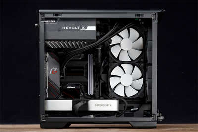 Phanteks Eclipse P200A D-RGB ITX机壳开箱/主分舱侧置水冷，支援D-RGB灯效(31)