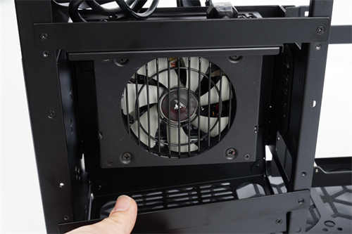 JONSPLUS i100 Pro ITX机壳开箱/支援360水冷、可变分舱让玩家自由选择显卡摆放方式(21)