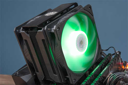 Cooler Master MasterAir MA612 Stealth ARGB开箱测试(31)