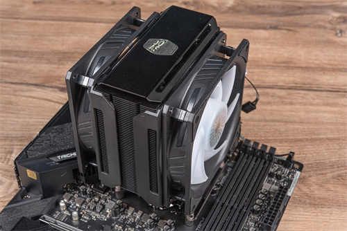 Cooler Master MasterAir MA612 Stealth ARGB开箱测试(18)