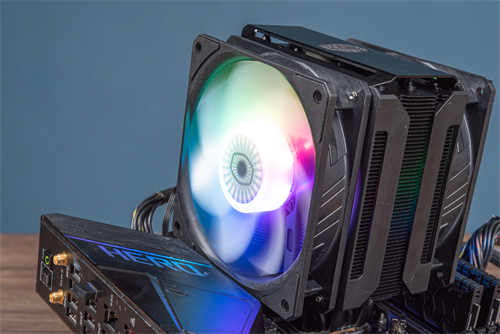 Cooler Master MasterAir MA612 Stealth ARGB开箱测试(32)