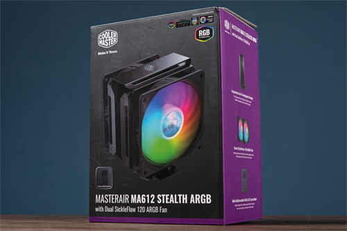 Cooler Master MasterAir MA612 Stealth ARGB开箱测试