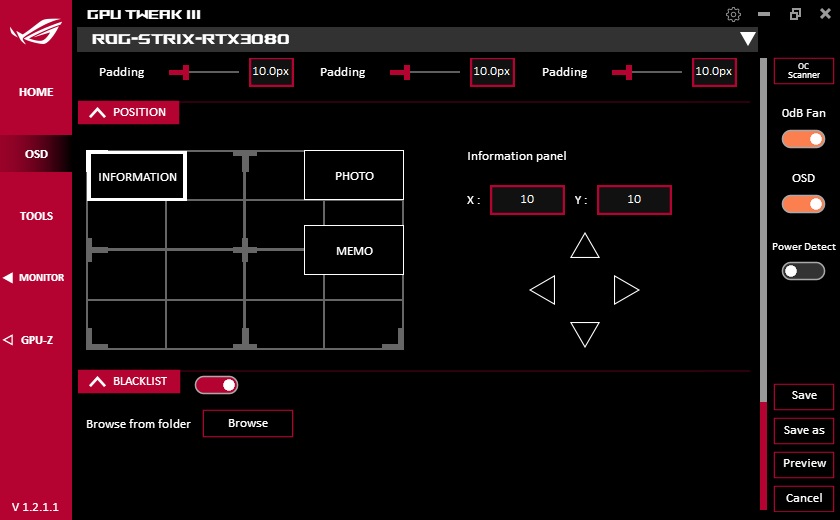 ROG Strix GeForce RTX 3080潮竞白显示卡/全白外观超吸睛(33)