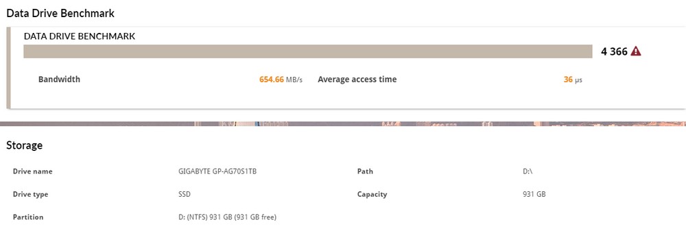 GIGABYTE AORUS Gen4 7000s SSD 1TB开箱测试(21)