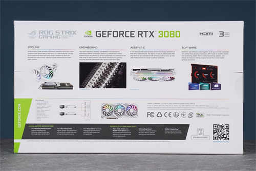 ROG Strix GeForce RTX 3080潮竞白显示卡/全白外观超吸睛(2)