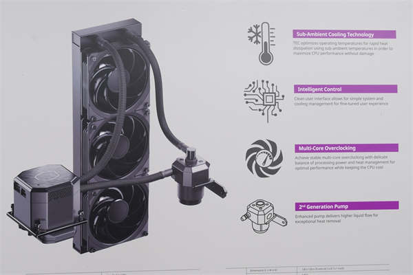 Cooler Master MASTERLIQUID ML360 SUB-ZERO水冷散热器(2)